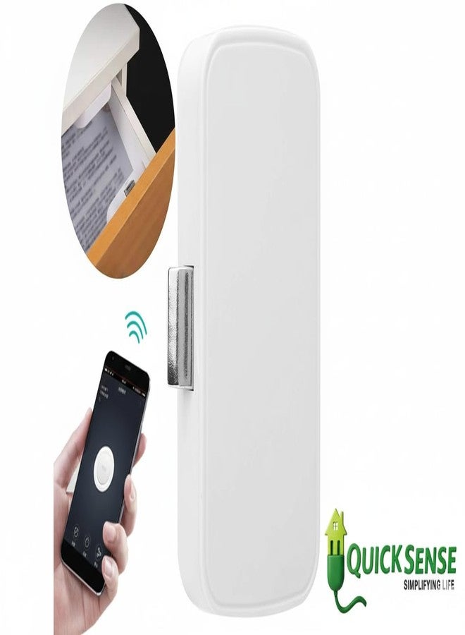 Quick Sense Hidden Smart Cabinet Lock | App-Controlled Bluetooth Drawer Lock | Invisible Keyless Child Safety Lock | Smart Digital Furniture Lock | Pack of 1 - Image 2